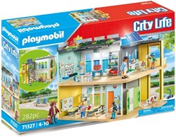 Playmobil City Life Gran escuela - Set de juego con accesorios