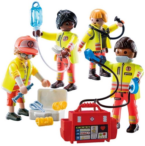 Playmobil City Life equipo de rescate - figura de juego y accesorios-2
