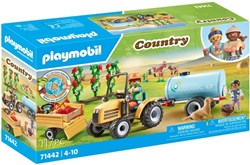 Playmobil Country tractor juguete con remolque y tanque de agua granja