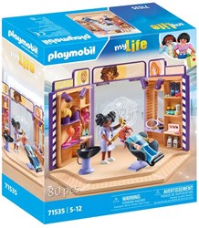 Playmobil set de peluquería My Life con accesorios