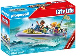 Playmobil City Life Juguete Viaje de luna de miel en lancha rápida - 71366