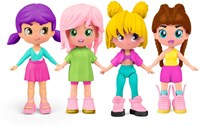 Pinypon muñeca 11cm con tatuajes deco - juguete colorido para niños
