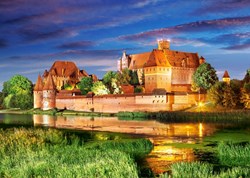 Castorland puzzle Castillo de Malbork Polonia - puzzle de 1000 piezas