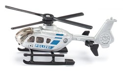 Siku helicóptero de policía juguete - rotores giratorios - metal plástico