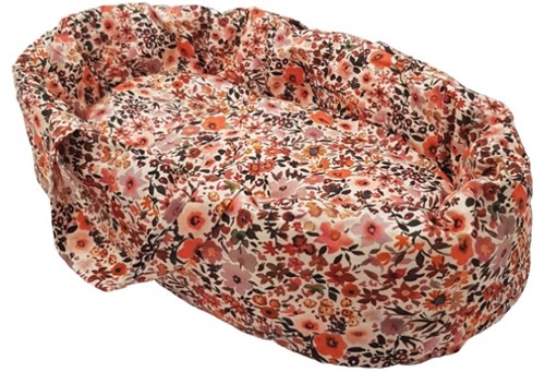 Hollie capazo muñeca flores retro - accesorio muñeca algodón