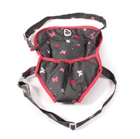 Bayer Chic Poppendraagzak (koraal vlinder)