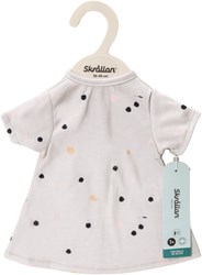 Skrallan vestido de muñeca con lunares - Ropa para muñecas 36-40cm