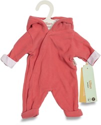 Skrallan ropa para muñecas mono coral 36-40cm conjunto polar