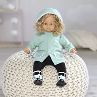 Skrallan ropa de muñeca botas de lluvia 36-40cm accesorio muñeca-3