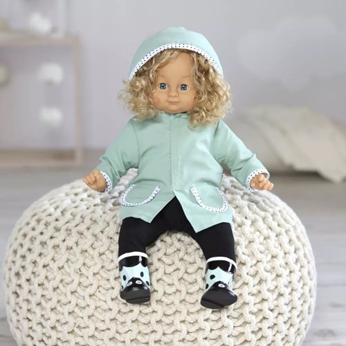 Skrallan ropa de muñeca botas de lluvia 36-40cm accesorio muñeca-3