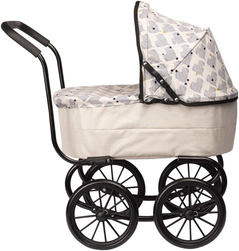 Skrallan cochecito clásico de muñecas juguete carrito muñeca-2