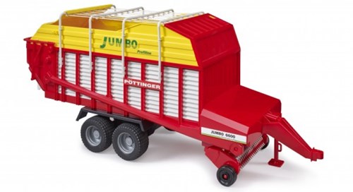 Bruder remolque hilerador de heno Pottinger juguete granja 1:16-2