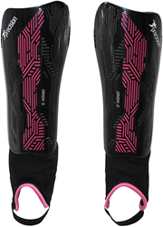 Precision espinilleras y protectores de tobillo Origin.0 negro/rosa large fútbol