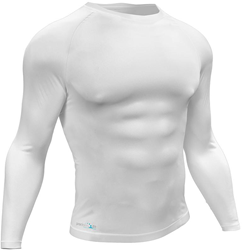 Precision camiseta térmica deportiva junior blanca - manga larga - baselayer S