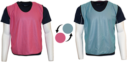 Precision peto de entrenamiento infantil - malla reversible - Pink Sky
