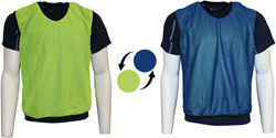 Plain Reversible Mesh Training Bib (Youth, Adult) - Yellow/Royal - Youths
