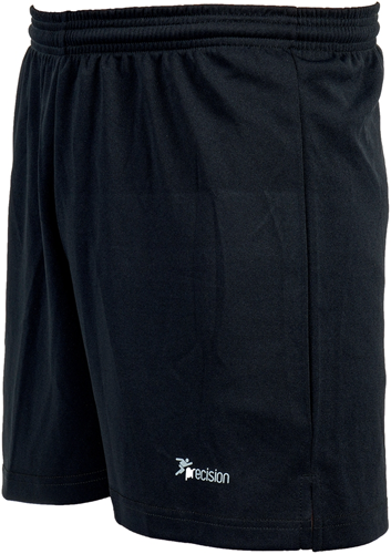 Precision pantalón corto fútbol junior short deportivo negro poliéster - Discounts Junior