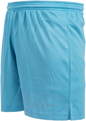 Precision pantalón corto deportivo Madrid adultos - azul claro - poliéster