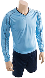Precision Marseille Shirt & Short Set Adult - Sky/Navy - XL 46-48"