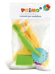 Primo accesorios para plastilina - 4 grandes herramientas de madera para modelar