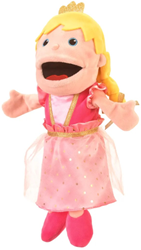 Fiesta Crafts marioneta de mano princesa boca móvil - juguete de teatro