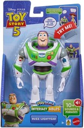 Mattel figura de acción Toy Story 5 Buzz Lightyear interactivo 17,8 cm
