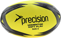 Precision balón de rugby soft play talla 3 - espuma ligera para niños