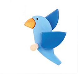 Bajo Bluebird - colgador de armario para habitación infantil