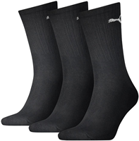 Puma calcetines deportivos negros 3 pares - calcetines hombre cómodos