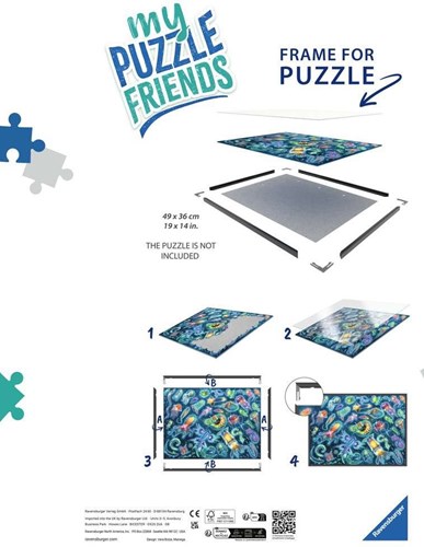 Ravensburger marco para puzzle 1000 piezas - accesorio para puzzles-2