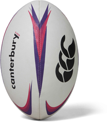 Balón de Rugby Canterbury Mentre Blanco / Violeta / Morado 3