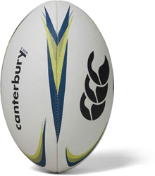 Canterbury Mentre Balón Rugby Blanco / Lima / Azul 5