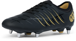 Canterbury botas de rugby Phoenix 2.0 Team SG negro oro talla 43/44
