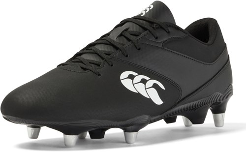 Canterbury botas de rugby Phoenix Raze SG negro-blanco talla 44 máxima tracción-3