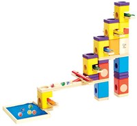 Hape Quadrilla pista de canicas de madera Music Motion con elementos musicales-2