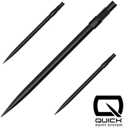 Harrows Quickpoints (Set of 3) - Black - 40mm