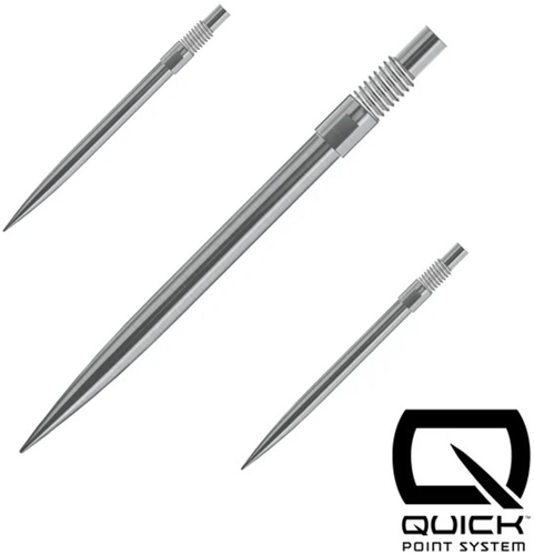 Harrows Quickpoints (Set of 3) - Silver - 35mm