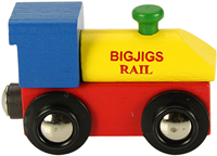 Bigjigs Letra tren locomotora
