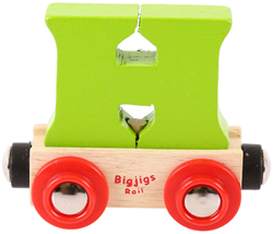 Bigjigs carta tren H