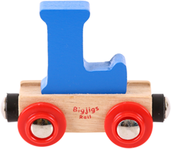 Bigjigs Tren de Letras L