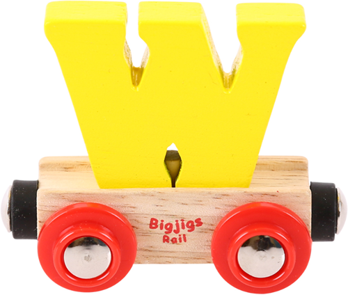 Bigjigs Tren de Letras W