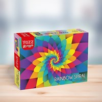 Yazz puzzle Rainbow Spiral - rompecabezas colorido 1000 piezas-2