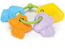Green Toys llaves sonajero juguete sostenible para bebés
