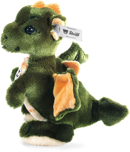 Steiff peluche dragón Raudi niño verde - 17 cm-2