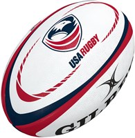 Gilbert balón de rugby réplica USA talla 5 - balón de entrenamiento rugby