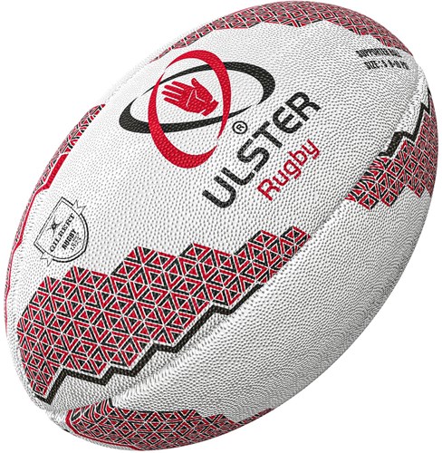 Gilbert balón de rugby supporter Ulster talla 5 - balón de entrenamiento