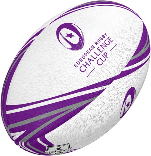 Gilbert balón de rugby Challenge Cup talla 5 - balón resistente con agarre