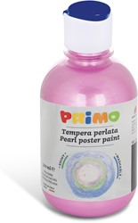 Pintura para carteles Primo NACARADA lista para usar, botella de 300 ml con tapón de flujo rosa