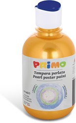 Pintura para carteles Primo NACARADA lista para usar, botella de 300 ml con tapón de flujo amarillo