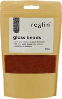 Reslin cuentas de vidrio juguete bronce 500g - manualidades creativas